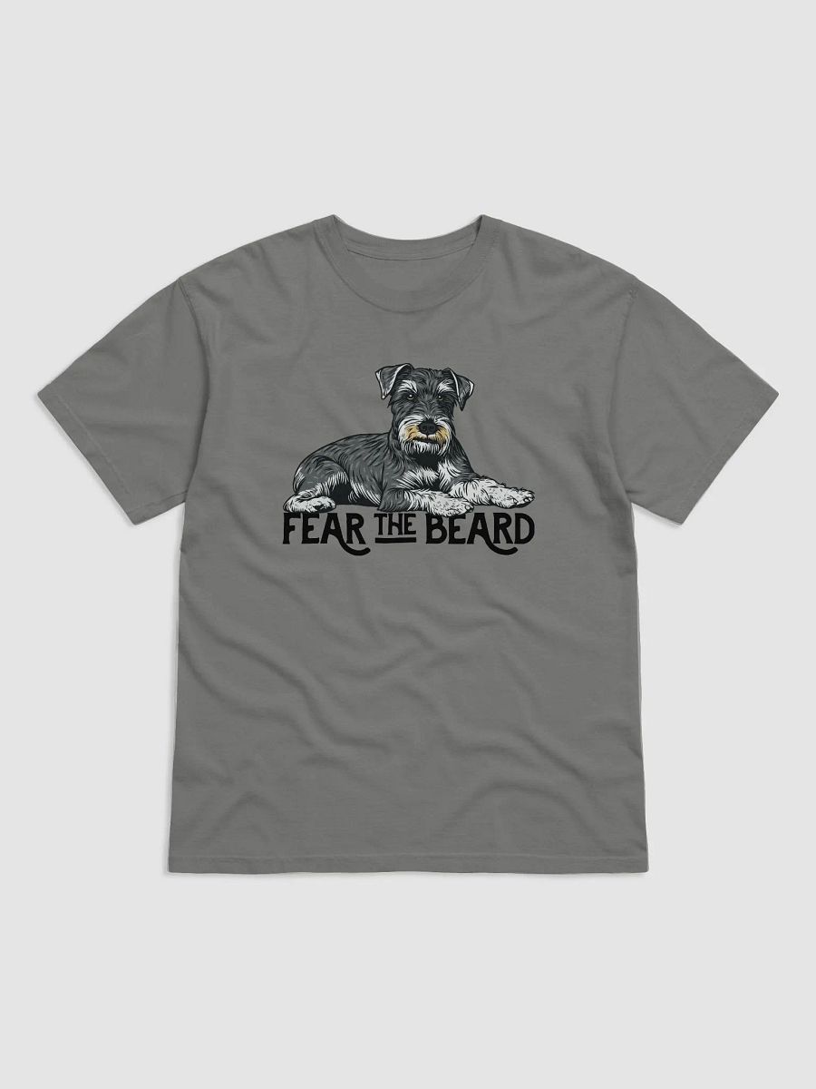 Fear the Beard T-Shirt of a Schnauzer | Funny T-Shirt for Bearded Dog Paw-rents product image (23)