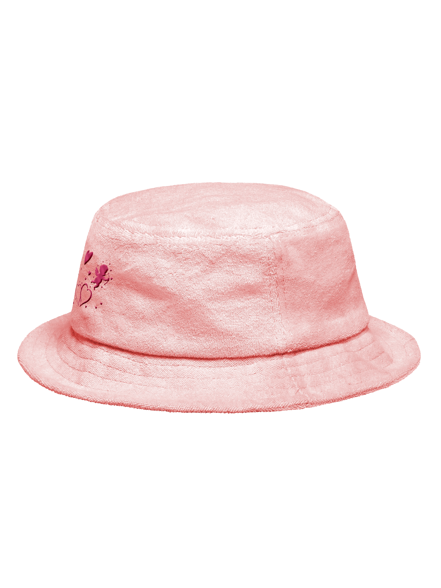 Cupid's Love Arrow Embroidered Terry Cloth Bucket Hat product image (8)