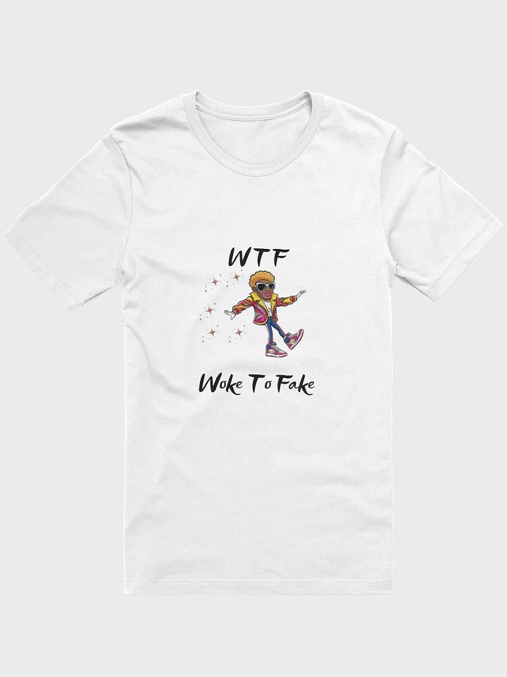 WTF - Woke to Fake Bella+Canvas Iconic Tee product image (2)