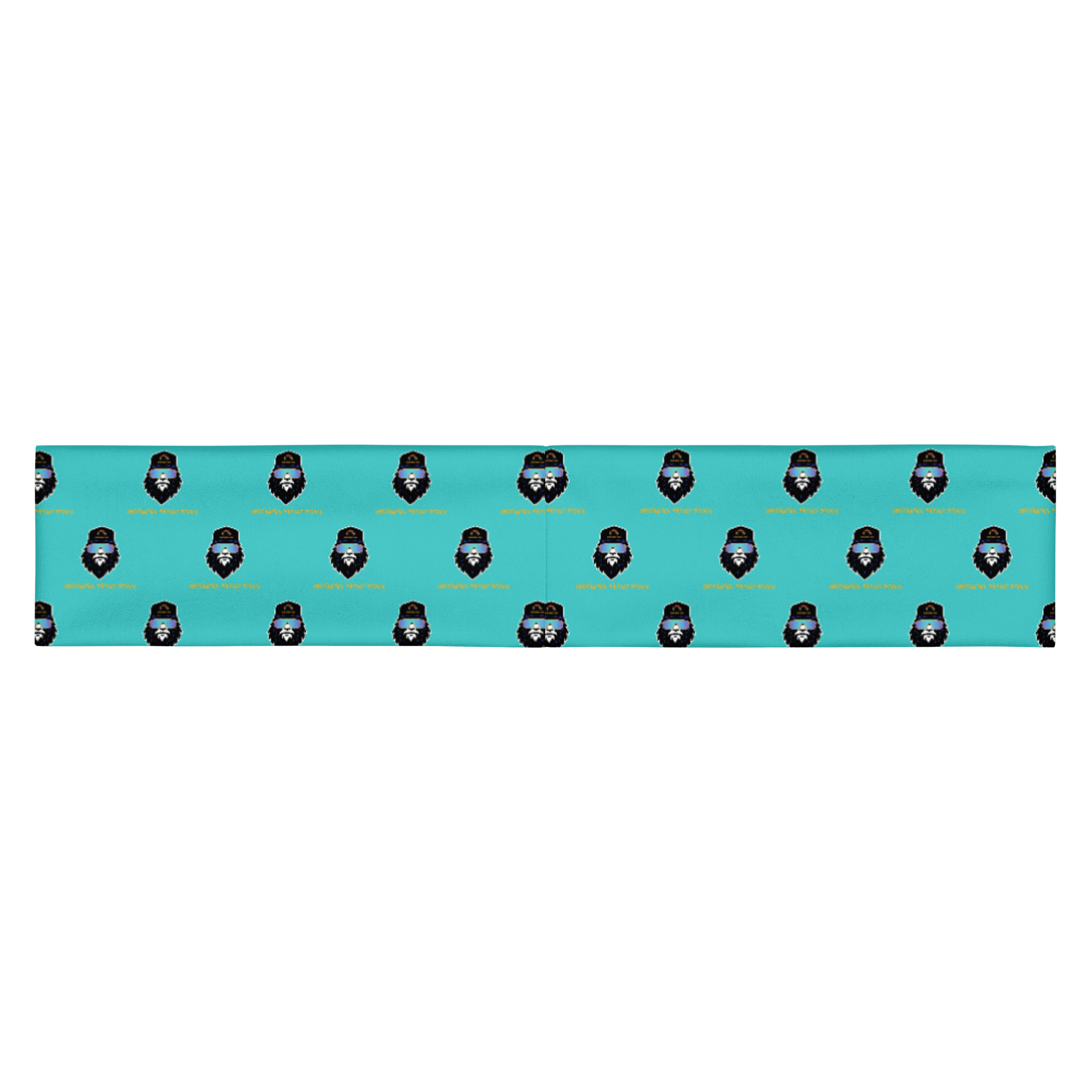 Destination Bigfoot Bronco Monogram Bigfoot Logo Headband (Dark Turquoise) product image (2)