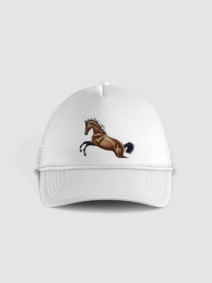 Unleash Your Inner Maverick: The Vintage Horse Trucker Hat for Free Spirits product image (33)