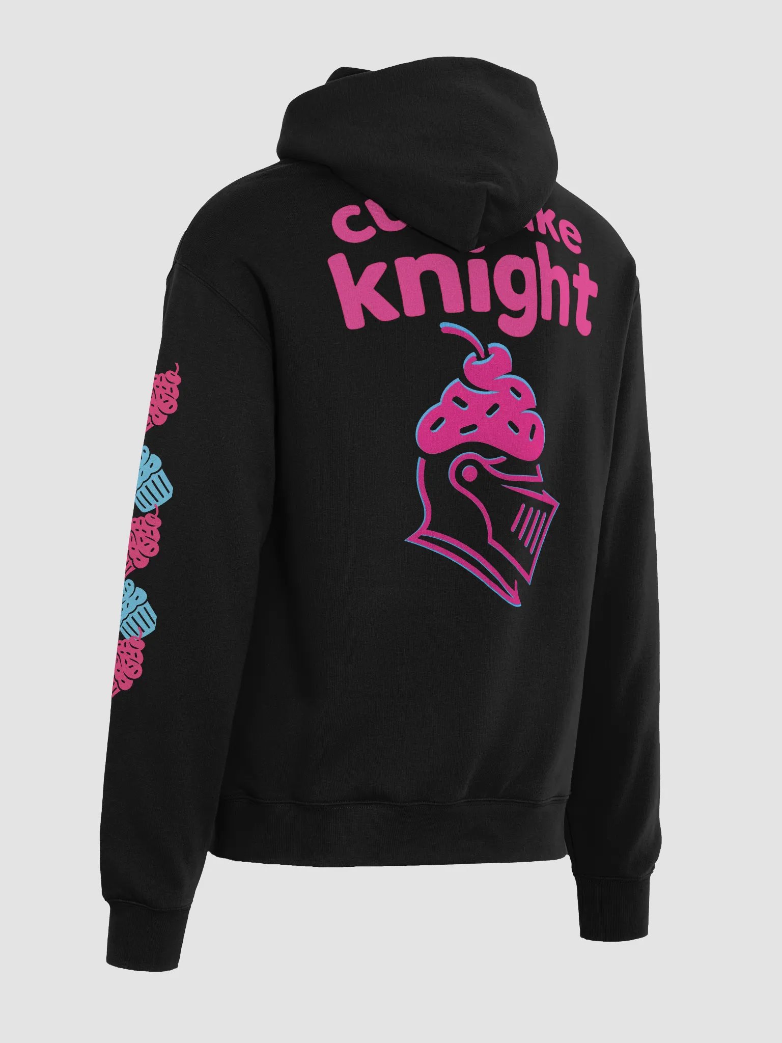 Cupcake Knight Illustrated Hoodie product image (5)