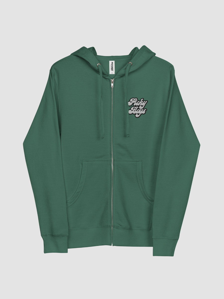 Picky Boys Zip Up Hoodie (Embroidered) product image (3)