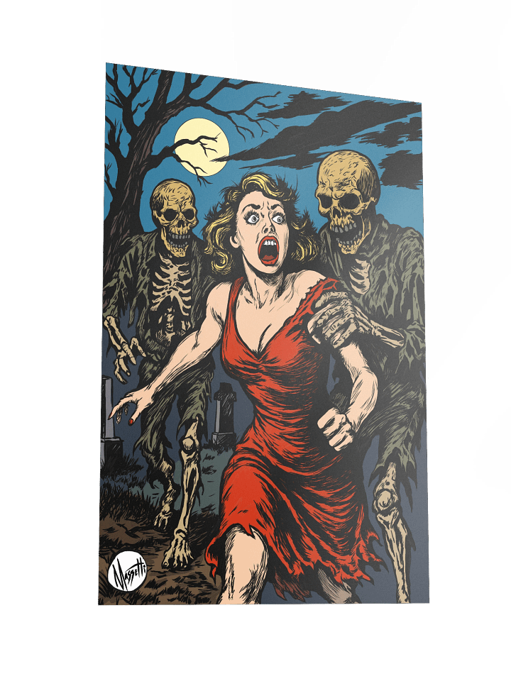 Midnight In a Cemetery Art Print product image (2)