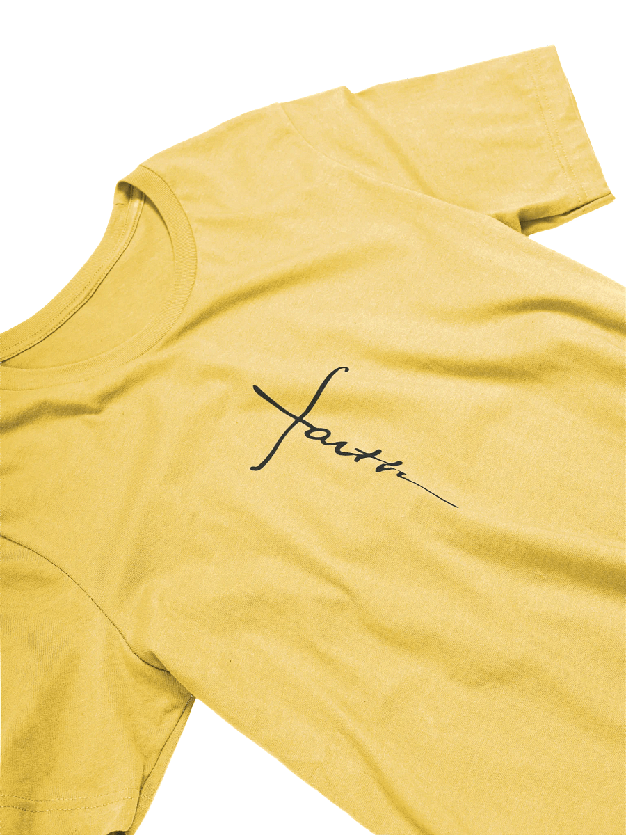 FAITH Cursive & Modern - T Shirt product image (3)