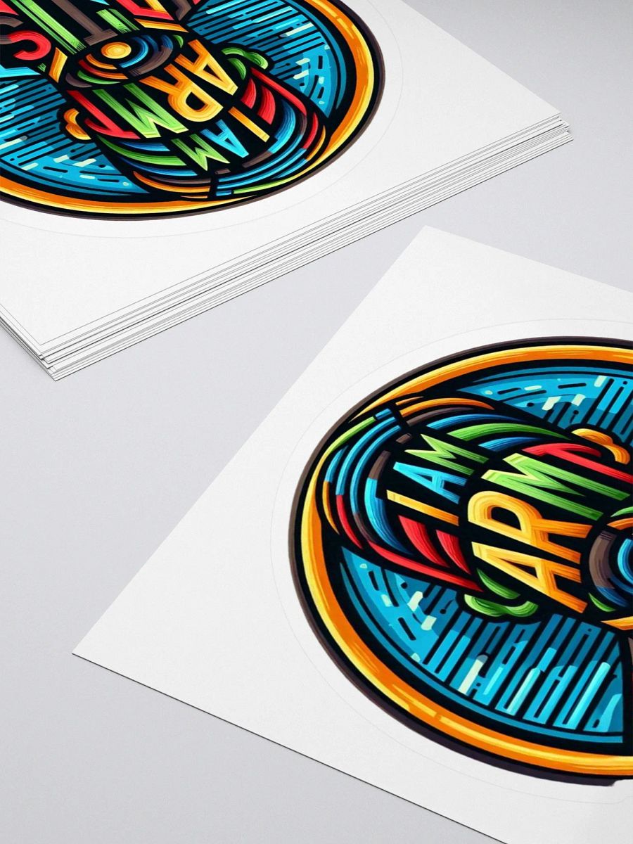 I AM ARTIST Abstract Sticker Set product image (4)