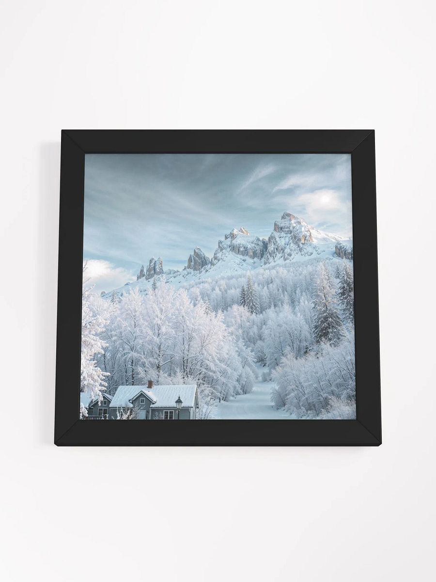 Frozen Landscape Framed Print product image (31)