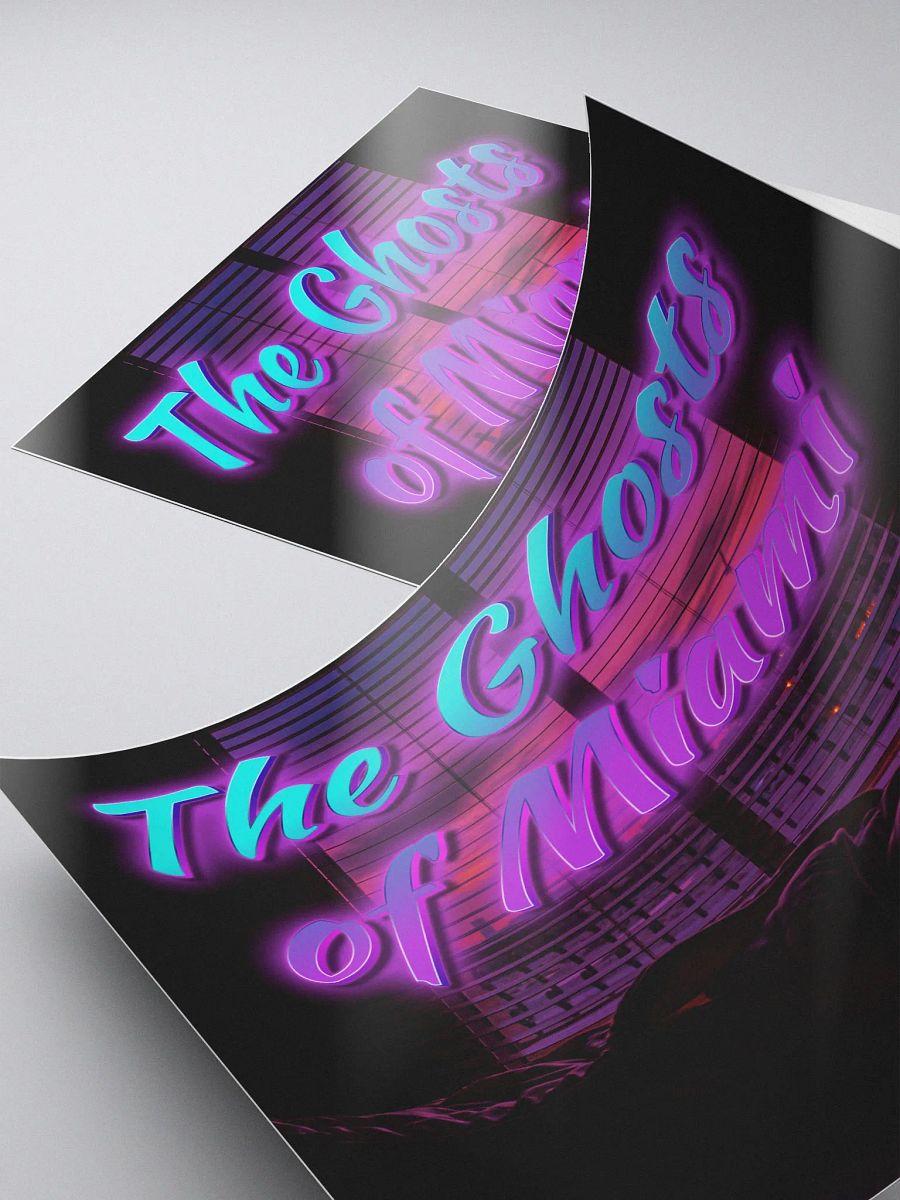 Ghosts of Miami Sticker product image (4)