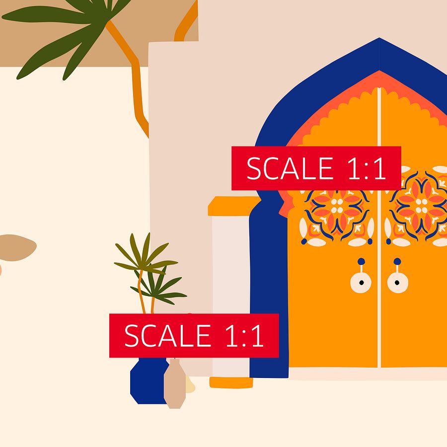 Boho, Boho decor: Egypt, Morocco, Tunisia — boho travel poster product image (4)