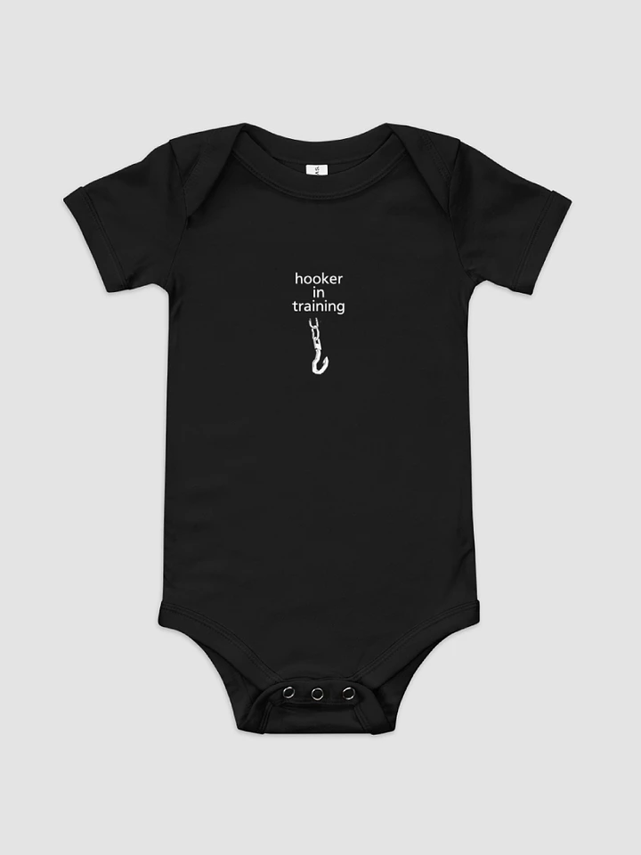 DBD Hooker in Training Baby Short Sleeve One Piece product image (1)