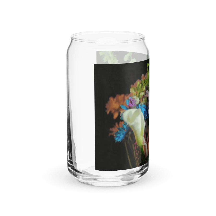 Flowers 292 Can Shaped Glass product image (10)
