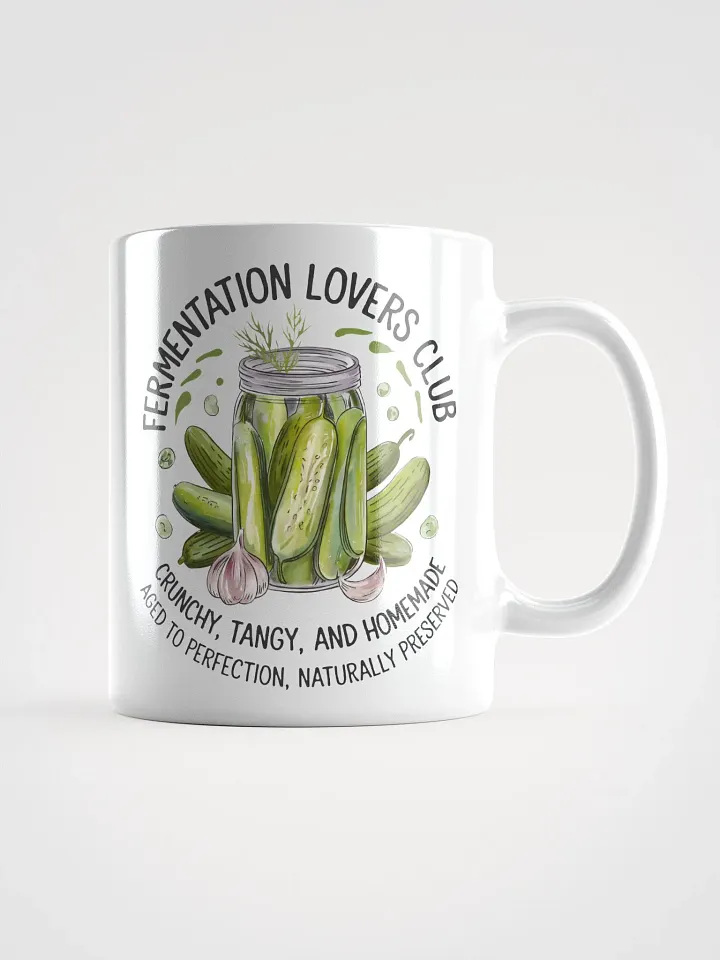 Fermentation Lovers Club White Glossy Mug product image (1)