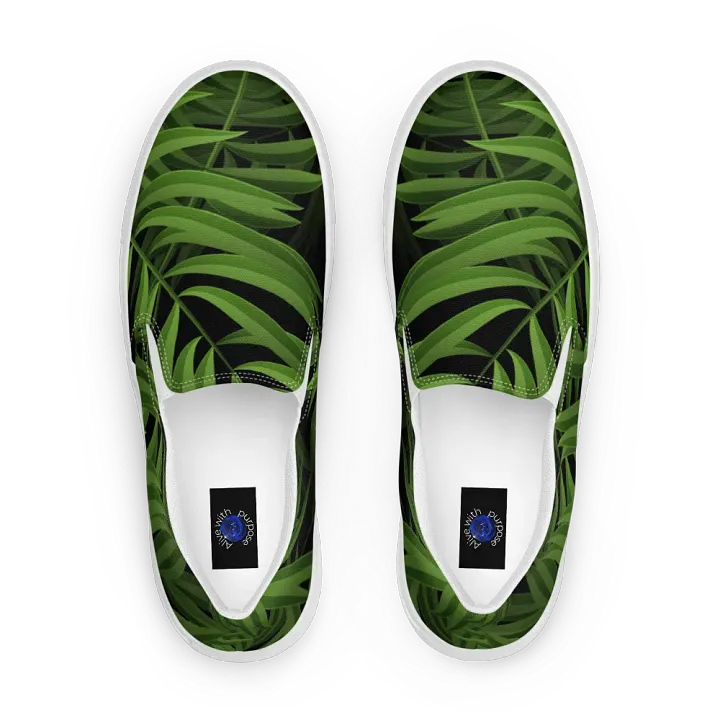 Tropical Leaf Paradise Slip-Ons product image (2)