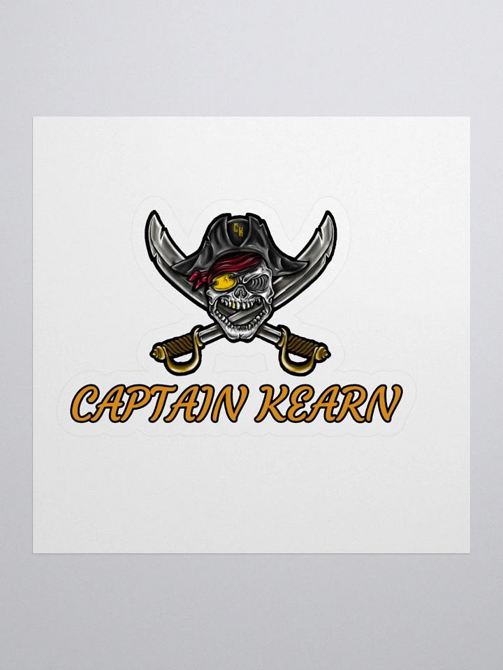 Pirate Skull Emblem Sticker Set product image (1)