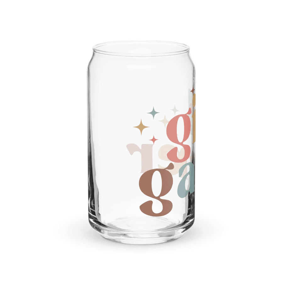 Fall Girl Gamer Can-Shaped Glass product image (8)