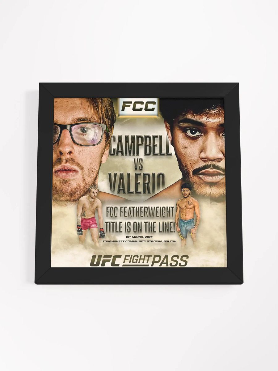 Framed FCC 41 Main event Poster product image (4)