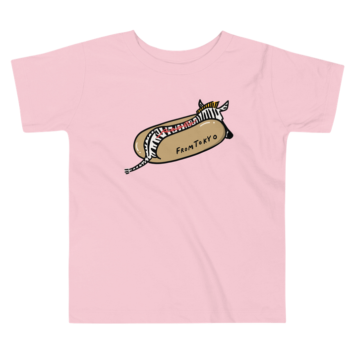 Zebra Hot Dog Toddler T-Shirt product image (2)