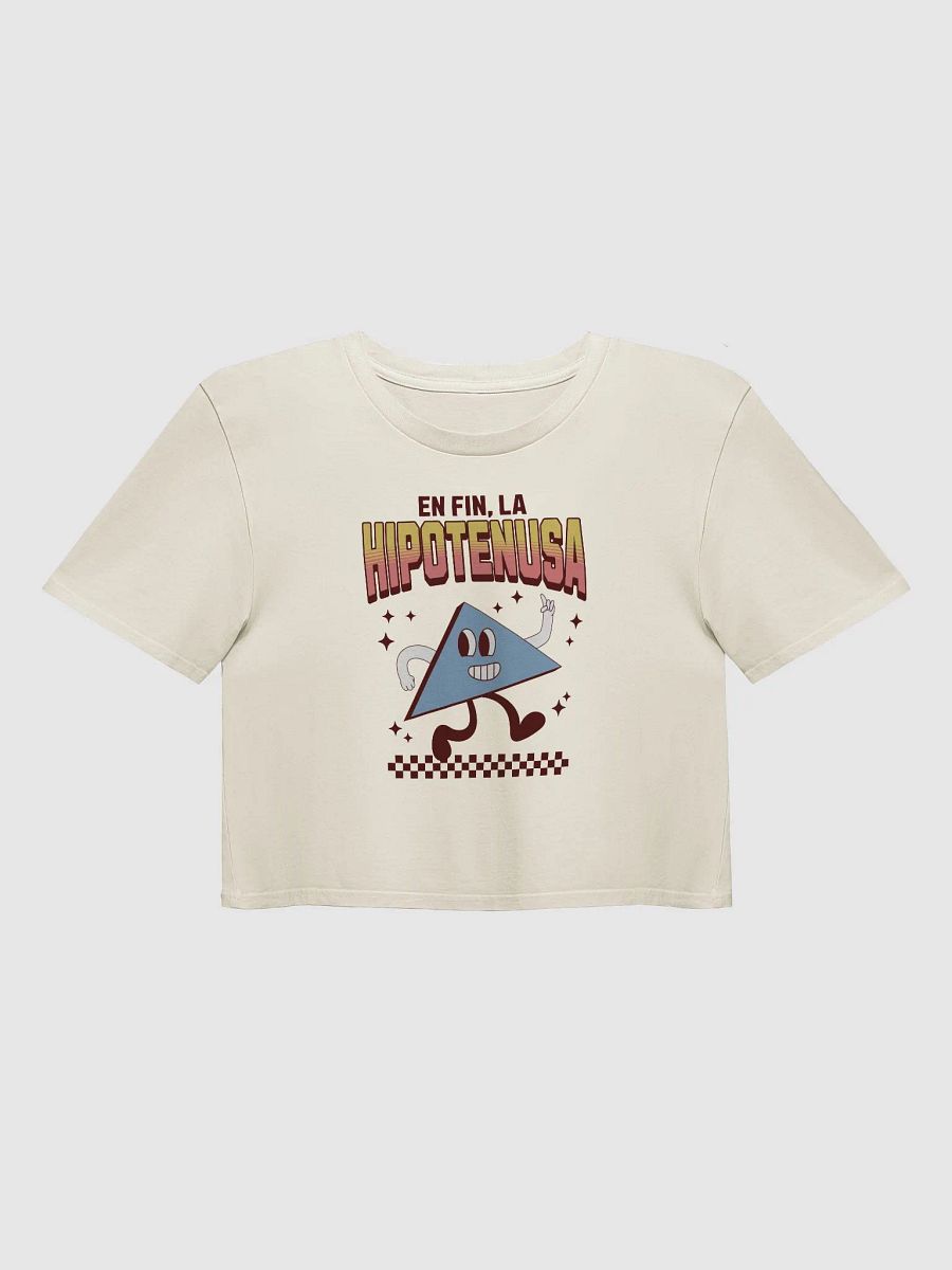 En Fin, la Hipotenusa Crop Top product image (1)