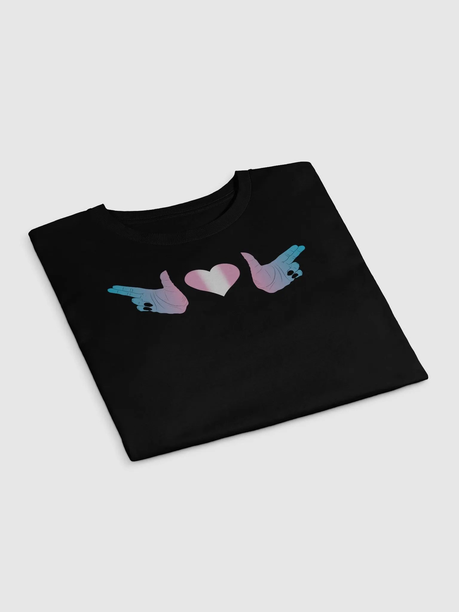 Finger Guns (trans flag) Crop Top product image (22)