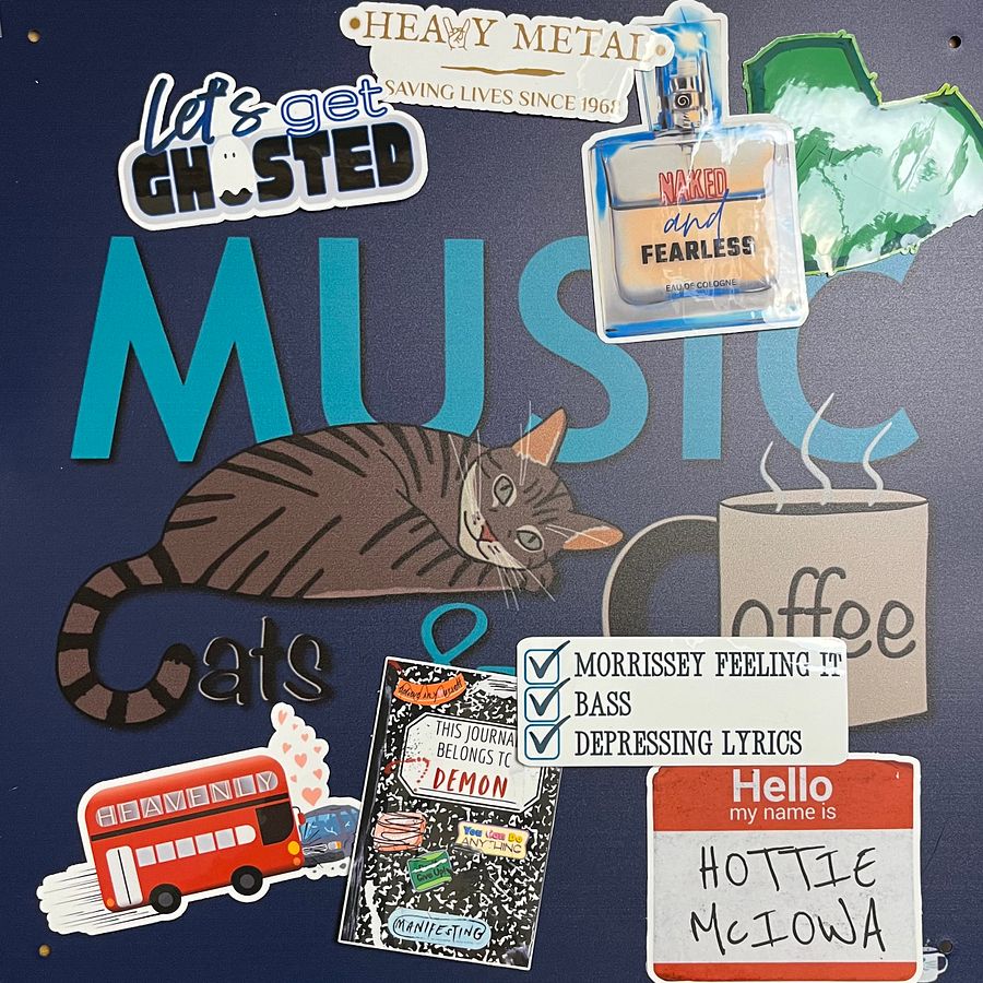 Music, Cats, and Coffee Stickers product image (3)