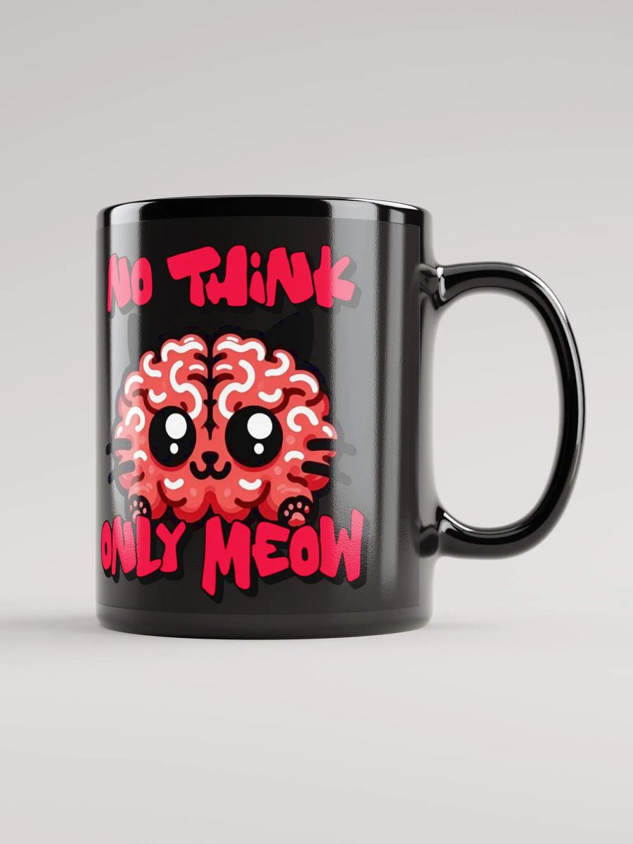 No think only meow mug product image (1)