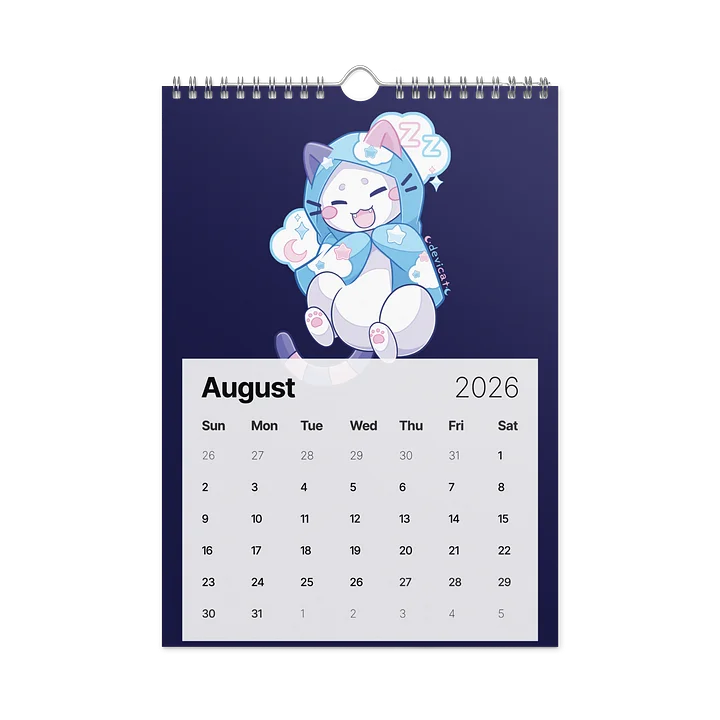 DeviCat Calendar product image (2)