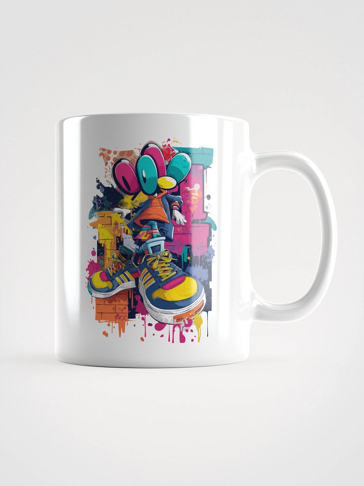 Graffiti Character Mug | Urban Street Art & Pop Art Coffee Cup product image (4)