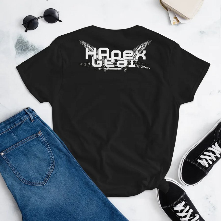 Women's Middleweight T-Shirt - White HApex Gear White Logo product image (4)