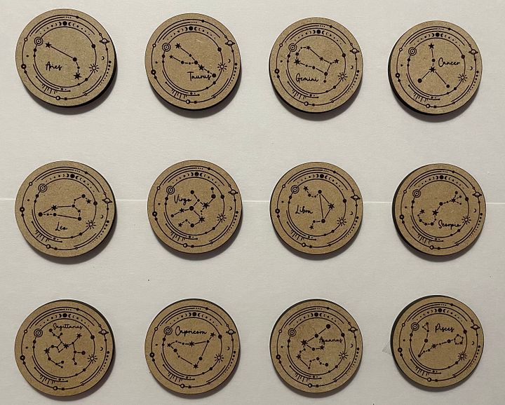 Zodiac Constellation Needle Minder product image (1)