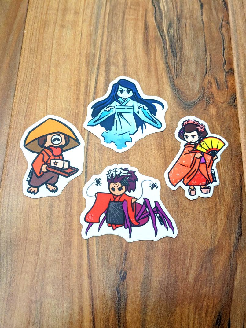 4-Pack Stickers product image (2)