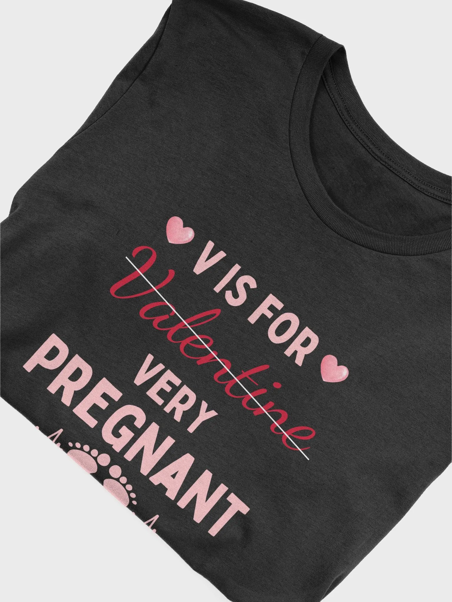 Valentine's Day Maternity Shirt, Pregnancy Announcement Tee product image (5)