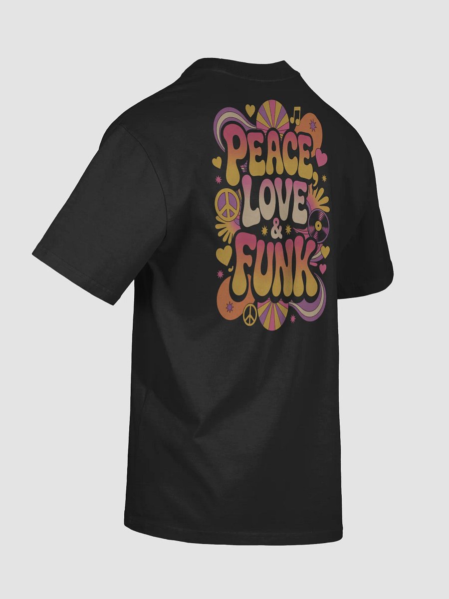 Peace Love & Funk Groovy Retro T-Shirt product image (8)
