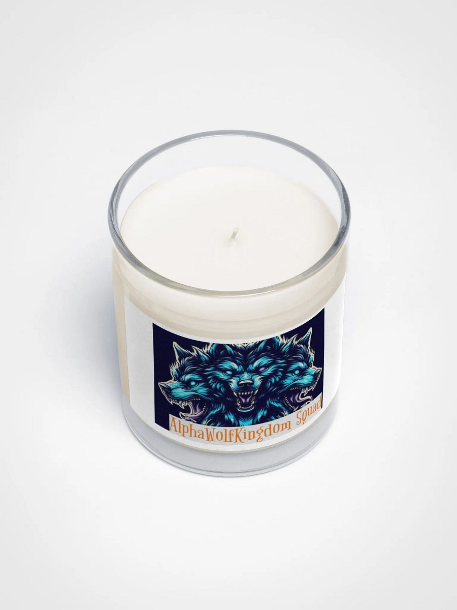 AlphaWolfKingdom Three-Headed Wolf Soy Wax Candle product image (3)