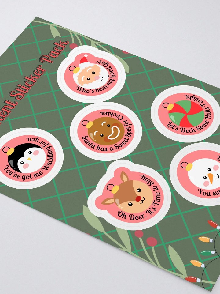 Winter Ornament Sticker Set product image (2)