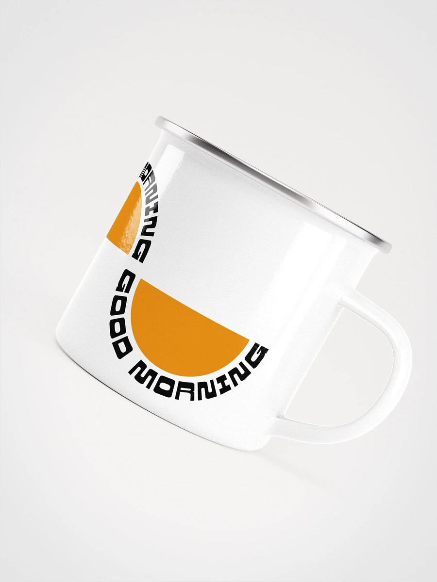 Good Morning Enamel Mug product image (5)