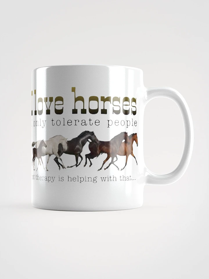 I Love Horses Coffee Mug product image (1)