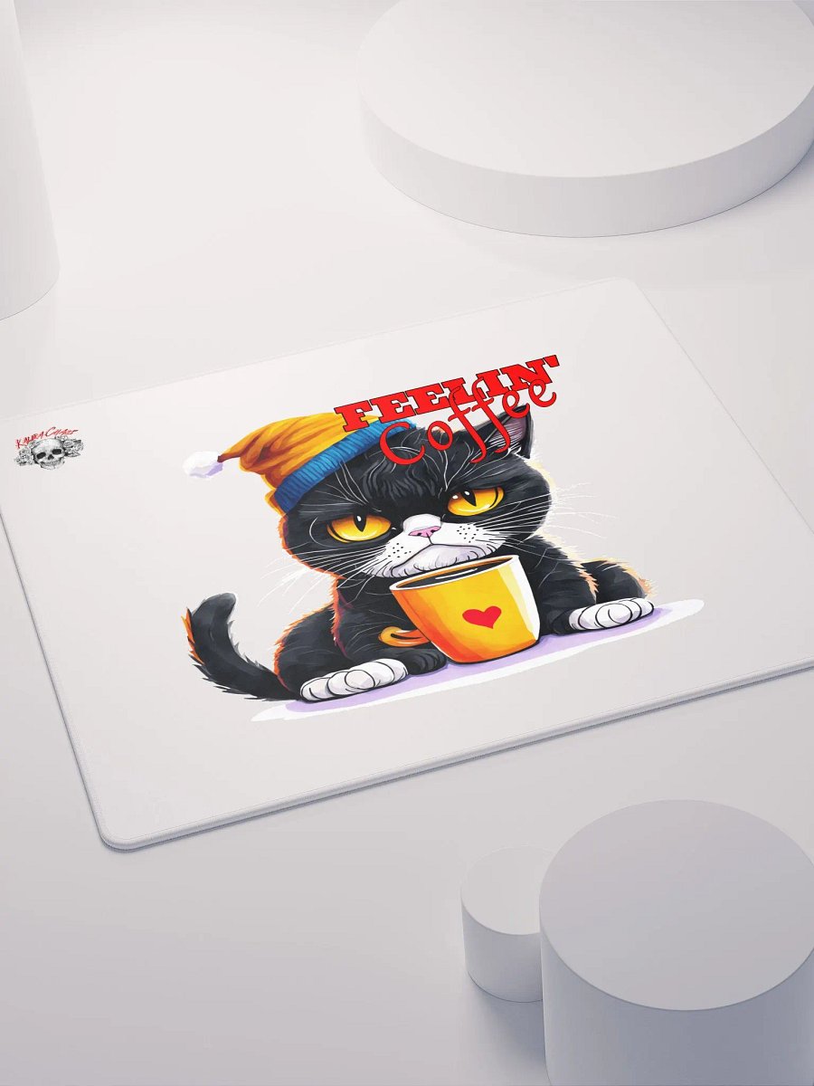 Feelin' Coffee Cat Mouse Pad product image (4)