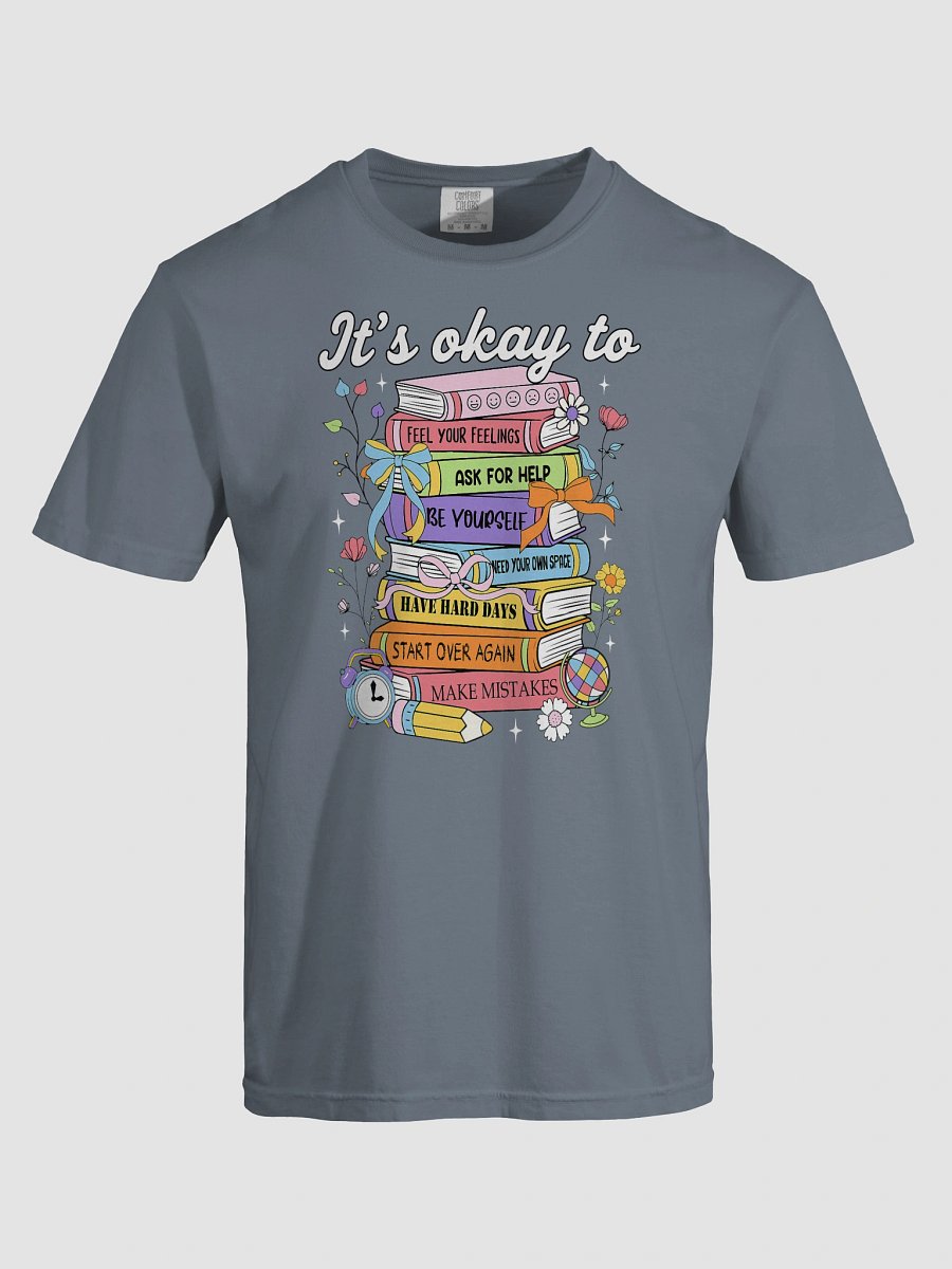 Empowerment Book Stack Graphic Tee product image (36)