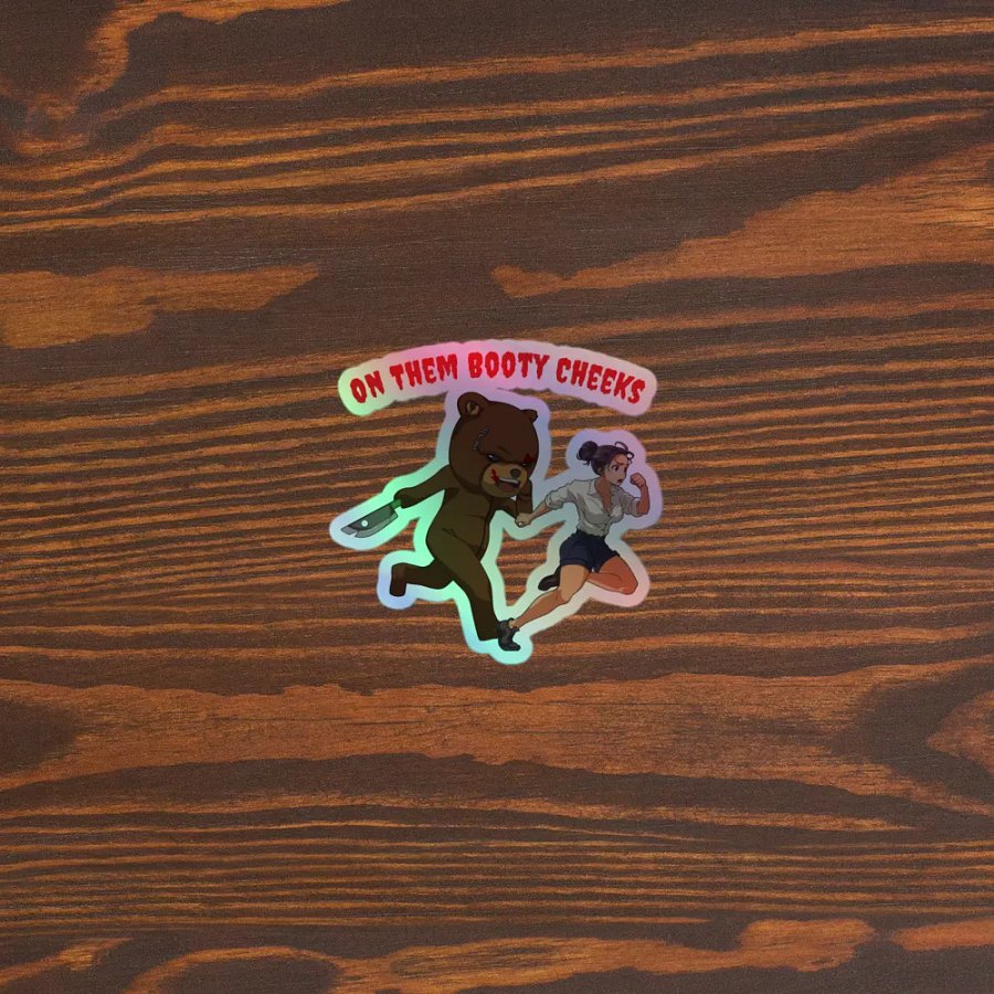 On Them Booty Cheeks -sticker/writing product image (5)