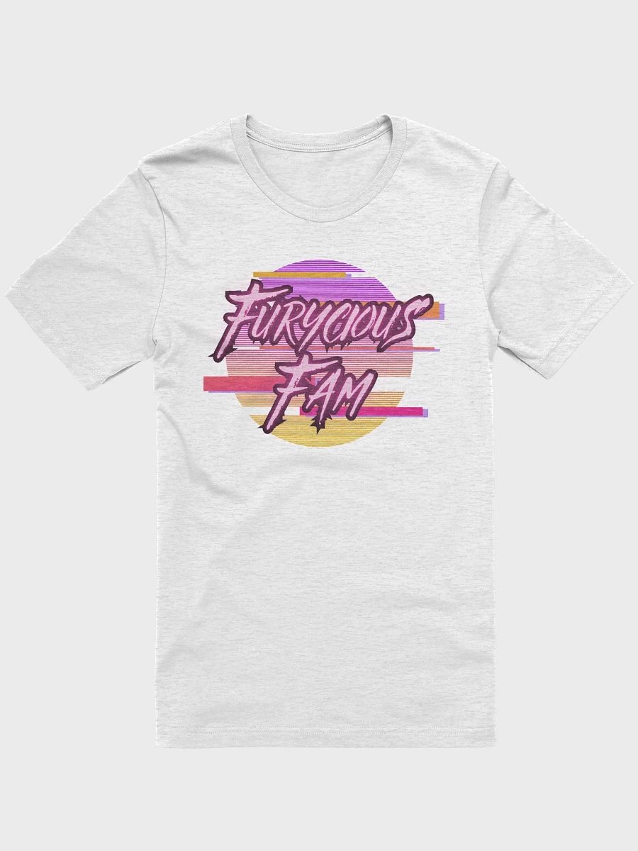 Glitched Synthwave Furycious Fam Soft Shirt product image (29)