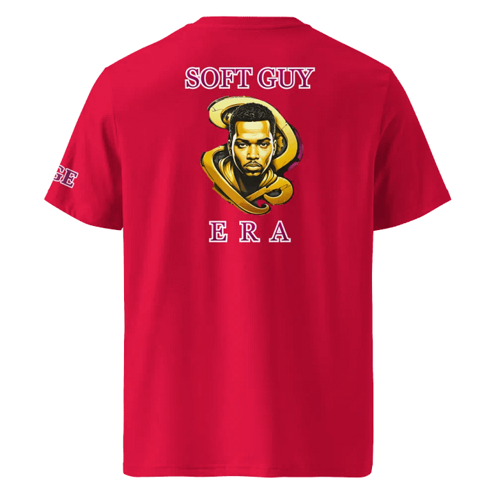SOFT GUY ERA TEE (RED) Stanley/Stella Organic Cotton T-Shirt product image (1)