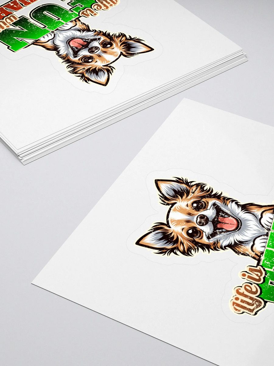 Fun Chihuahua Kiss Cut Stickers product image (4)