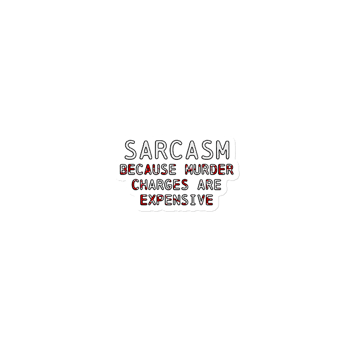 Sarcasm Spatter - Magnet product image (1)