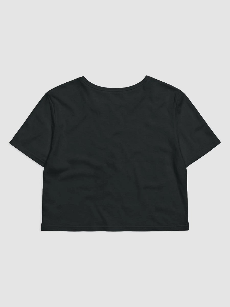 BOBA CUP CROP TOP - BLACK ORGANIC product image (2)