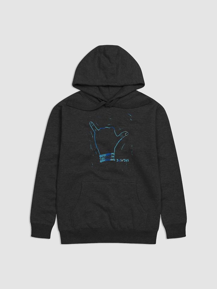 Linocut Hang Loose Hoodie product image (1)