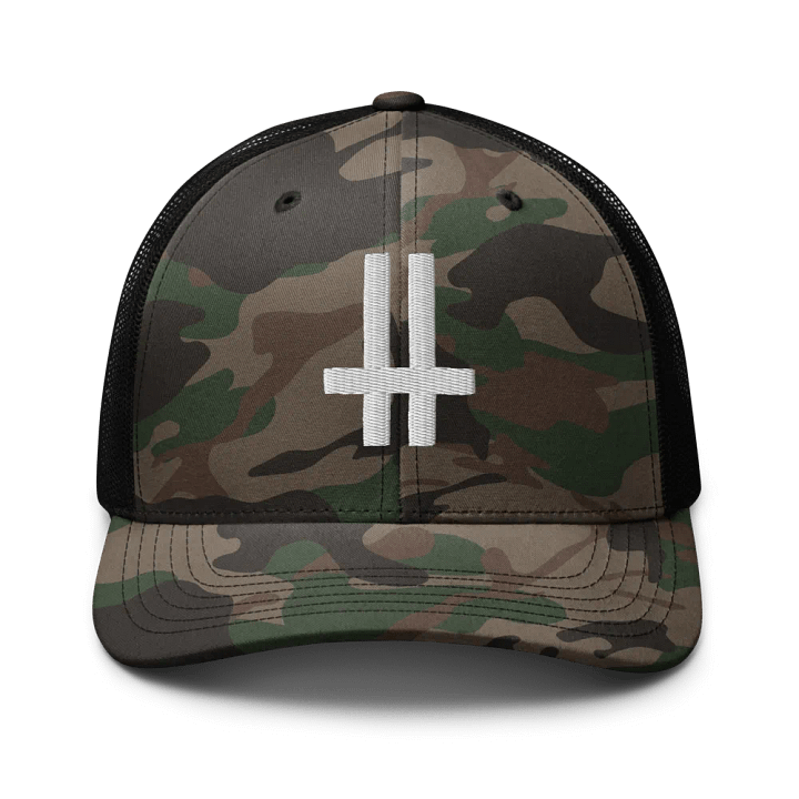 Classic Logo Camo Trucker Hat product image (2)