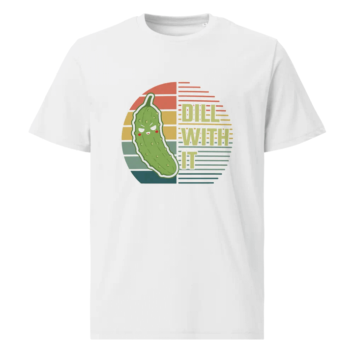 Vegan T- Shirt. Dill with it. product image (1)