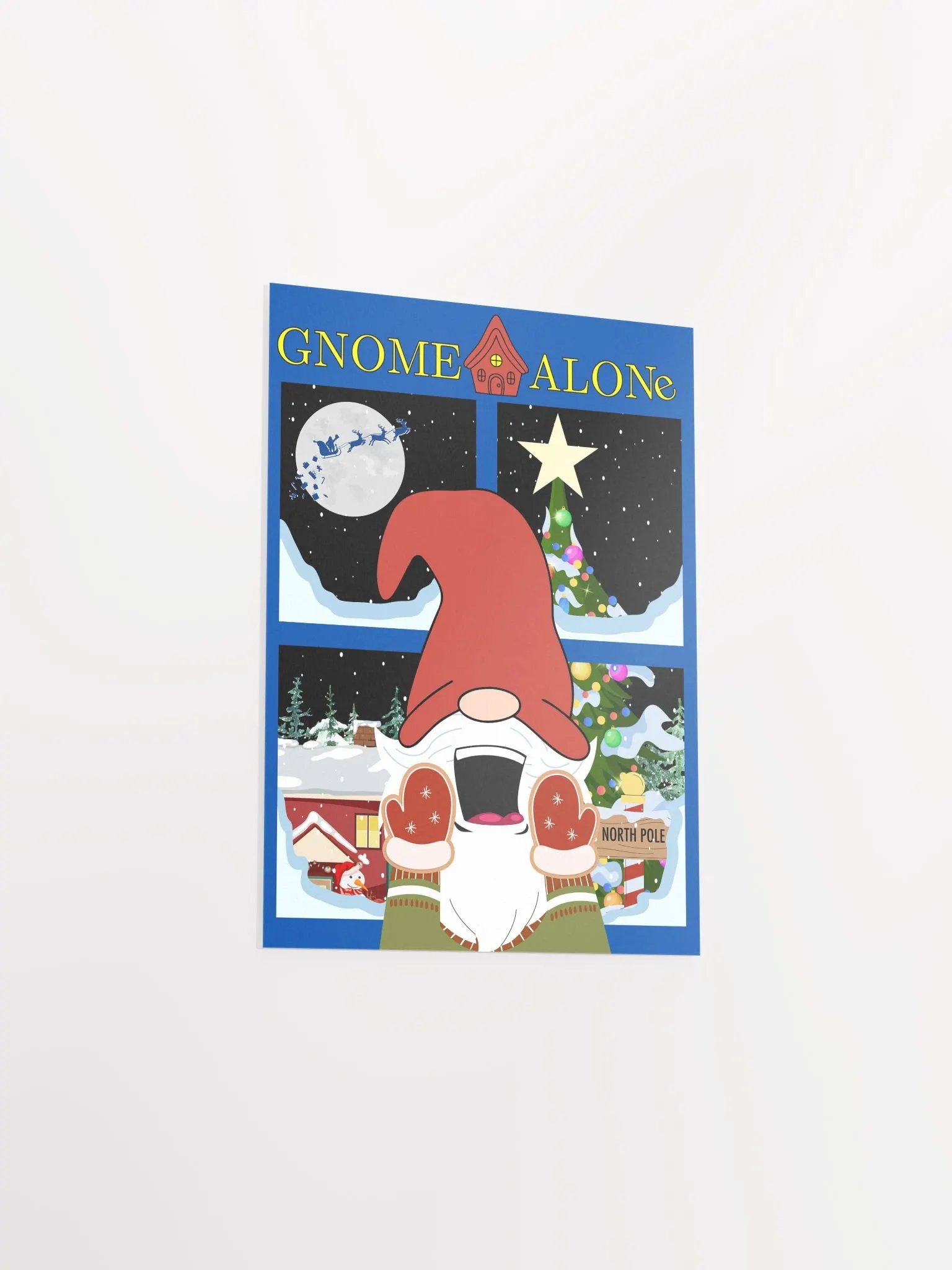 GNOME ALONE - POSTER product image (3)