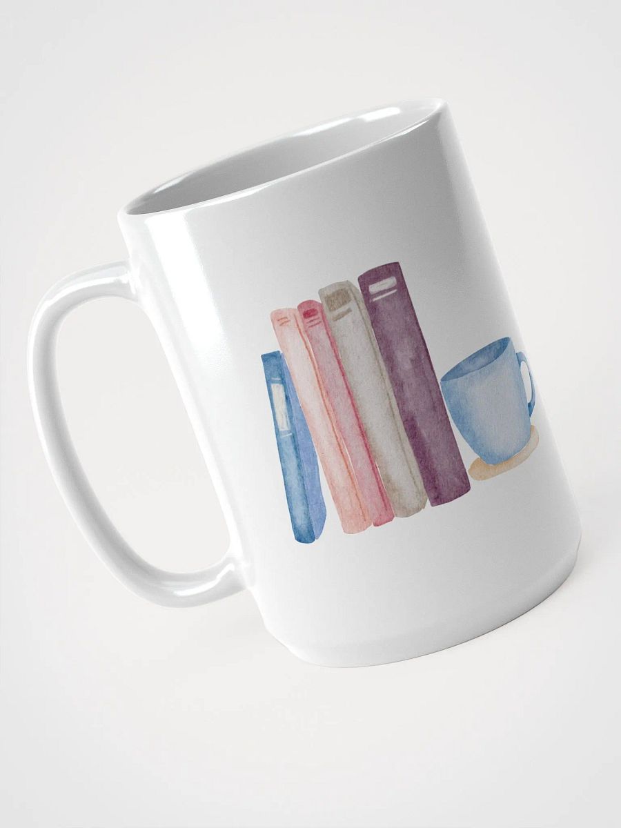 I ♥ READING White Glossy Mug 📖 product image (3)