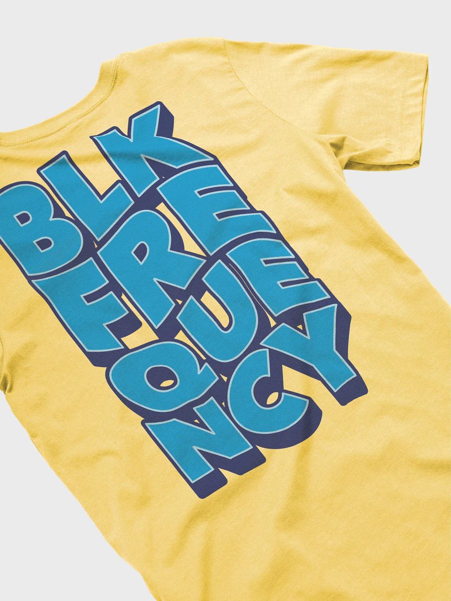 BLK Frequency T-Shirt (Yellow) product image (4)